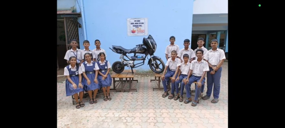 Electric Bike by Automobile students