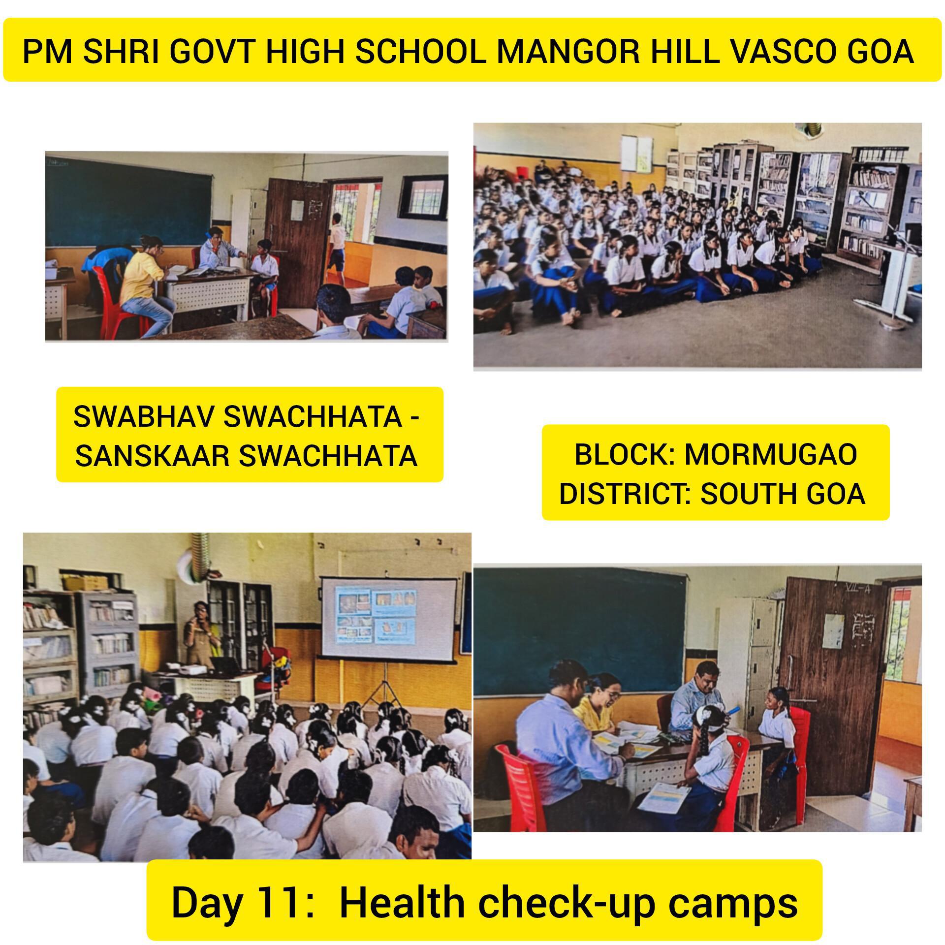 Health check-up camp