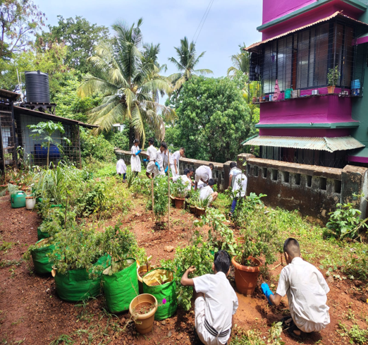 Kitchen Garden by Vocational Students